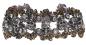 Preview: Spell on you Skulls in antique brass - Konplott bracelet